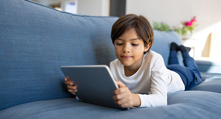 Image representing How Much Screen Time Is Safe for Children?